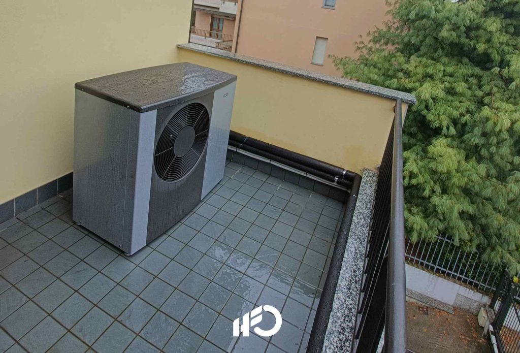 Pompa di calore NIBE in abitazione privata