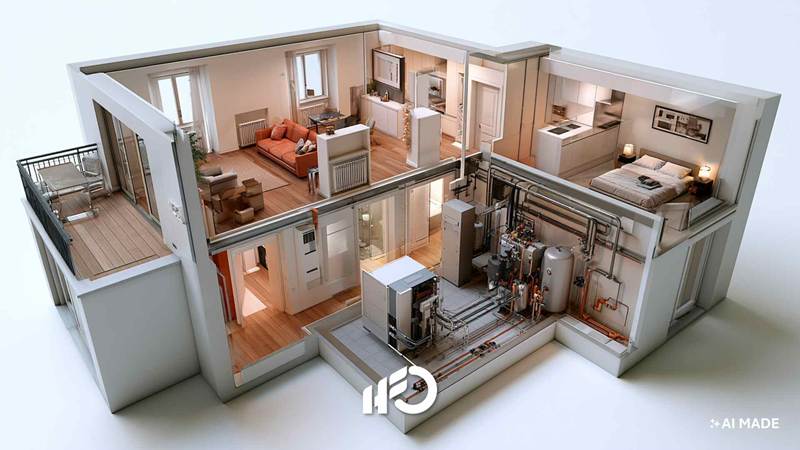 Pompa di calore con termosifoni: consumi e convenienza